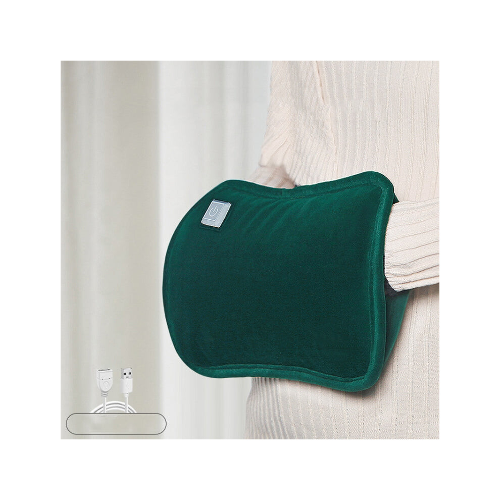 Deal Or No Deal Green Waterless Graphene Hot Water Bag Rechargeable Hand Warmer,Style: Glove Version 3 Geat(Ink )