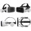 VRSHINECON G04BS 3D Virtual Reality Helmet VR Glasses With Bluetooth Headset 4