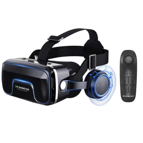 VRSHINECON G04EA+B03 Handle 7th VR Glasses 3D Virtual Reality Game Digital Glasses With Headset 1