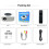 Y2 1280x720P 80ANSI Mini LCD LED Smart Projector, Plug Tpye:EU Plug 8