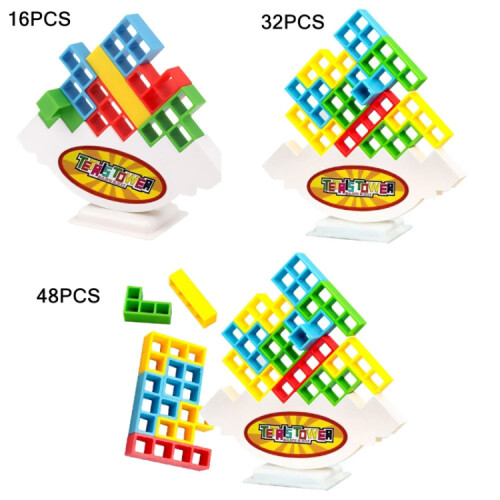 48 PCS Balance Swing Stack High Building Blocks Parent-Child Board Game 2