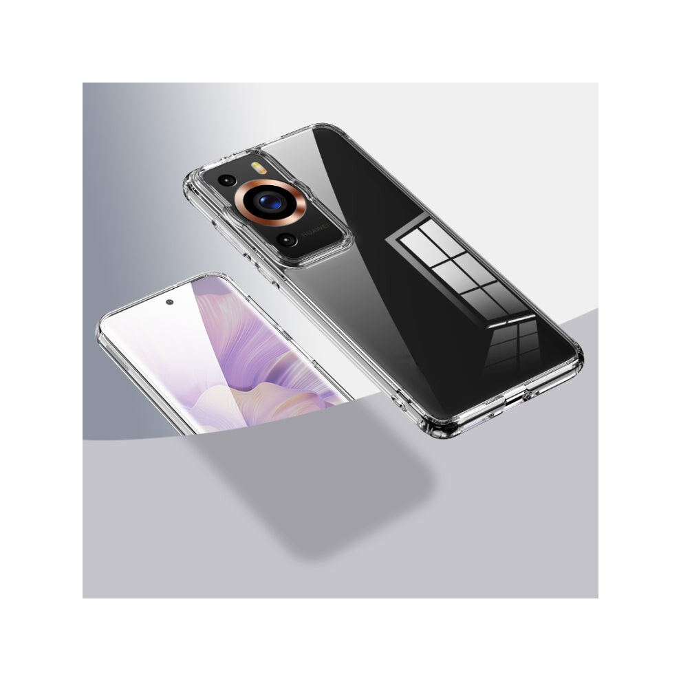 For Huawei P60 Pro Armor Clear Tpu Hard Pc Phone Case(Clear) 8431777759402