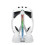 For Meta Quest 3 VR Glasses Charging Base Storage Bracket with Cool RGB Light(White) 2