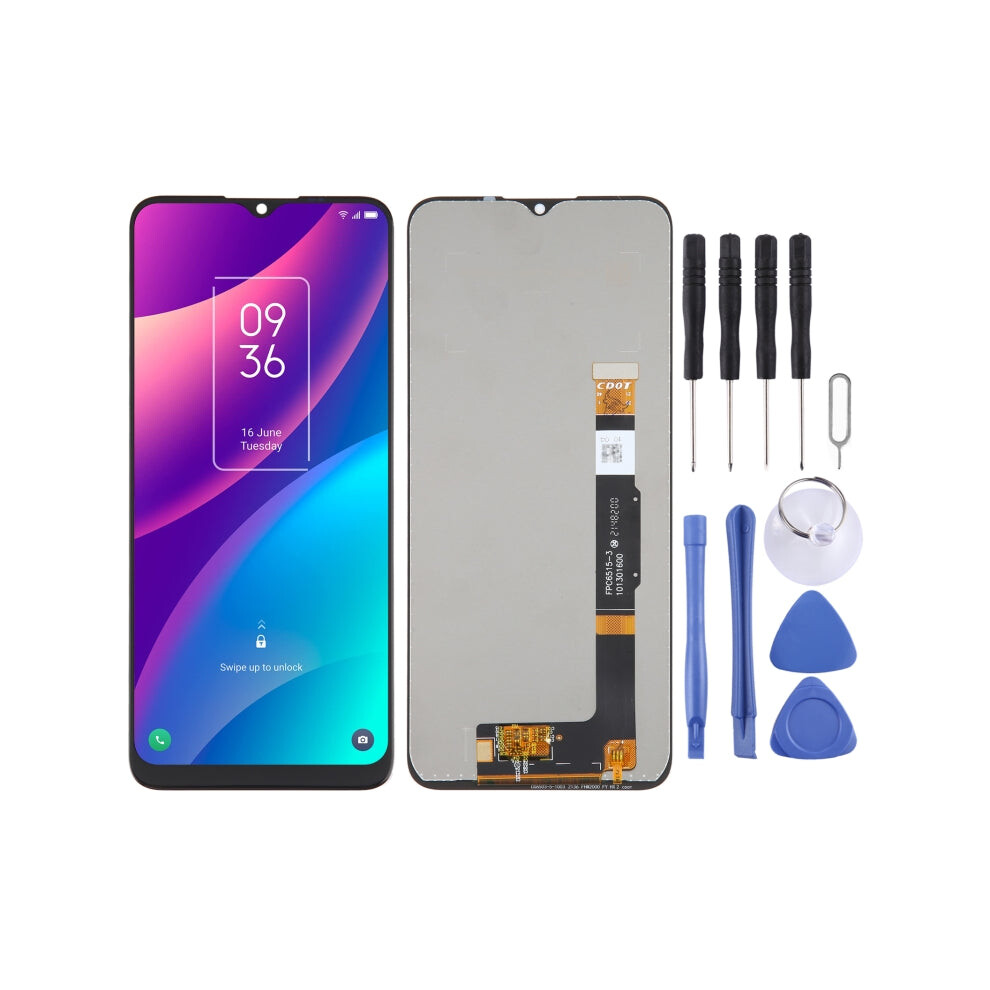 Oem Lcd Screen For Tcl 30 Se / 30E / 305 / 306 Digitizer Full Assembly 715583349209
