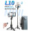 L10 Mini Bluetooth Selfie Stick Tripod Mobile Phone Holder (Black) 8