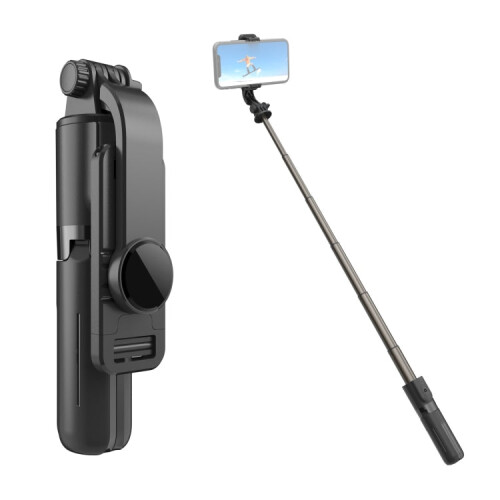 L10 Mini Bluetooth Selfie Stick Tripod Mobile Phone Holder (Black) 1