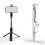 Q03S Fill Light Bluetooth Selfie Stick Tripod Mobile Phone Holder(White) 1