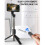 Q03S Fill Light Bluetooth Selfie Stick Tripod Mobile Phone Holder(White) 5