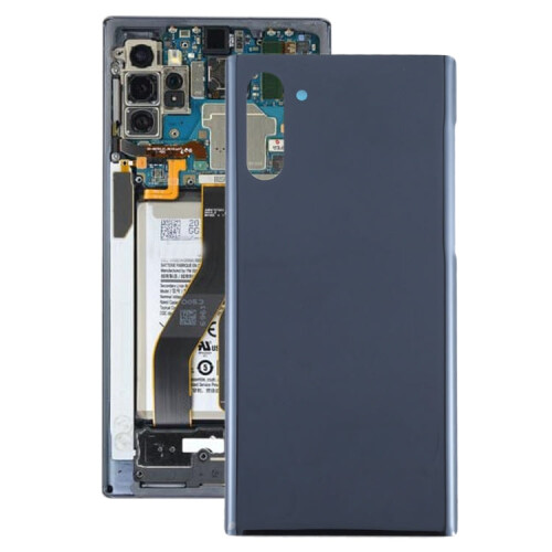 For Galaxy Note 10 Battery Back Cover (Black) 1
