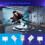 HY300 Smart Projector Android 11.0 System 120 Lumen Portable Projector UK Plug 13