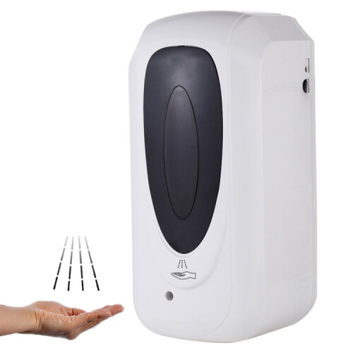 F1303 1000ML Touchless Automatic Infrared Sensor Spray Sterilization Dispenser(White) 1