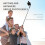 Q02S Fill Light Bluetooth Selfie Stick Tripod Mobile Phone Holder(White) 9