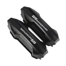 (GSADVNETURE) Motorcycle Engine Guard Crash Bar Bumper Protector Decorative Block For