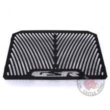 (Black) Motorcycle Radiator Guard Protection Cover For SUZUKI GSR 400/600 GSR400