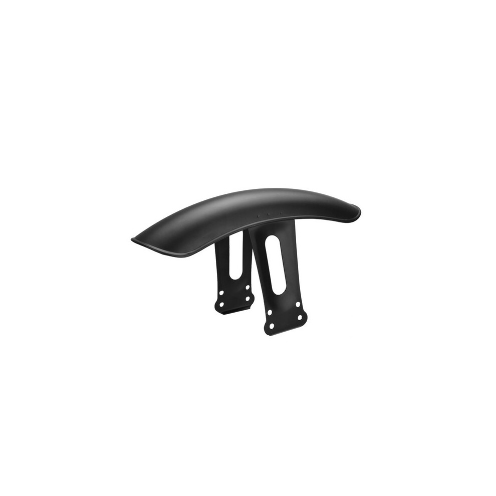 ( Front) Motorcycle Chrome Front Rear Fender Retro Mudguard Cover Metal Protector Black 8902774190272