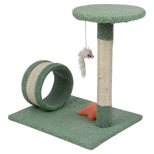 URBN Living Cat Scratch Tree On Stand With Hanging Scratcher Play Toy 2