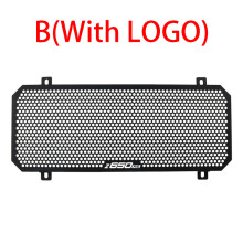 (B(With LOGO)) Motorcycle Radiator Grille Guard Grill Cover For KAWASAKI Z650RS Z650