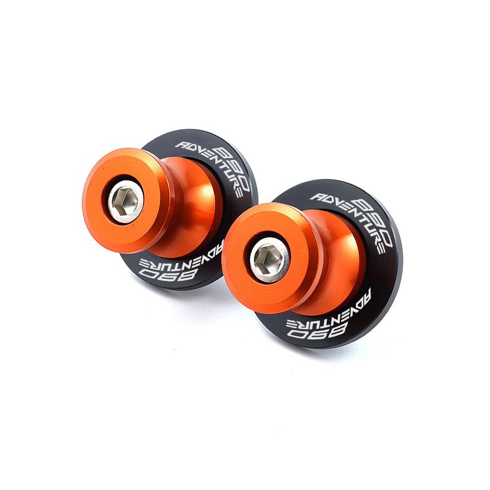 (-890Adv) Motorcycle M10 Swingarm Spools Slider Stand For Ktm 390 790 890 1050 1090 Orange 8902774008492