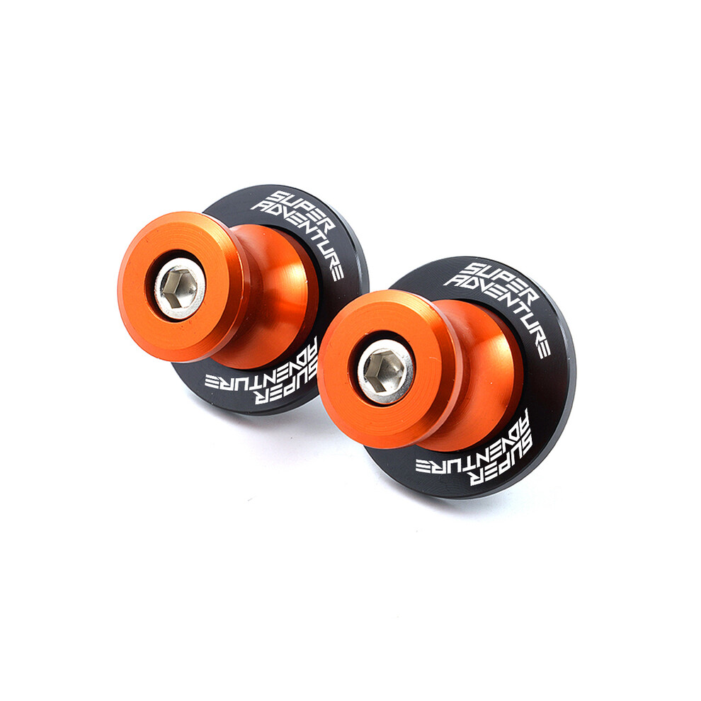 (-Super Adv) Motorcycle M10 Swingarm Spools Slider Stand For Ktm 390 790 890 1050 1090 Orange 8902774008515
