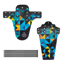 (Color triangle) Mountain Bike Fenders Front Rear Road Bicycle Mudguard Accessories