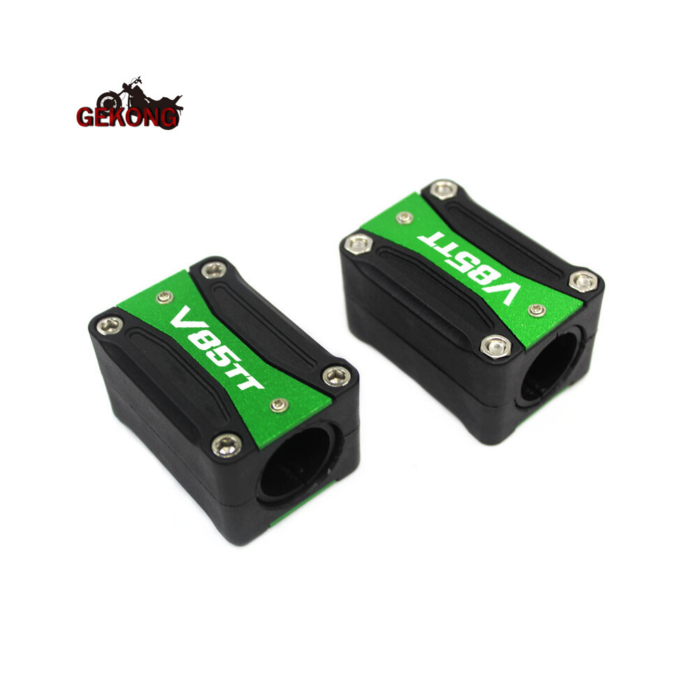 (V85tt-) For Moto Guzzi V85tt 2020-2022 Motorcycle Crash Bar Protection Bumper Green 8902774009314