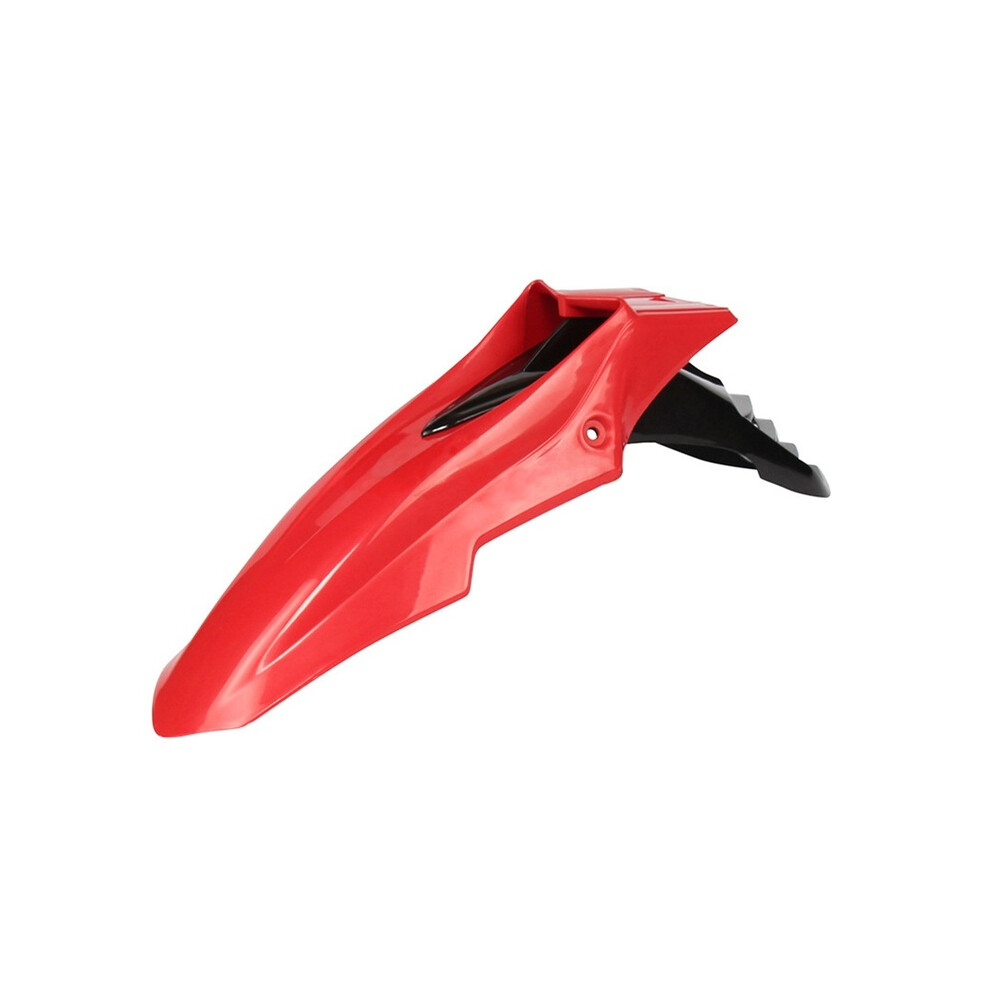 ( Red) Universal Supermoto Motocross Dirt Bike Front Fender 2072680001 Black/Red 8902774200865