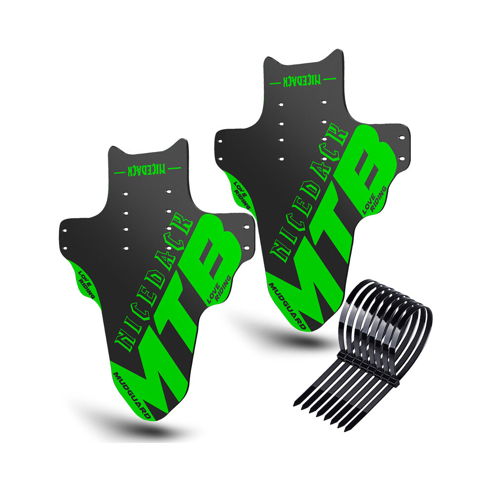 Photos - Bicycle Parts MAXPOWER  2PCS New  Mud guard Bicycle Mountain Road  Wings Cycling  2022(Green 2PCS)