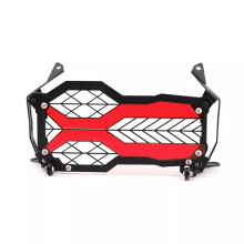 (Red) R1200GS R1250GS Motorcycle Headlight Head Light Guard Front Lamp Protector