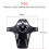 (A-1PC) 2pcs  Mudguard Front Rear Bicycle Fender Suitable for Front Fork Rear 3