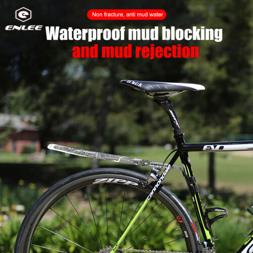 (Snake Pattern) Bicycle Mudguard Wings Foldable Bicycles Front Rear Tire Guard Lightweight 1