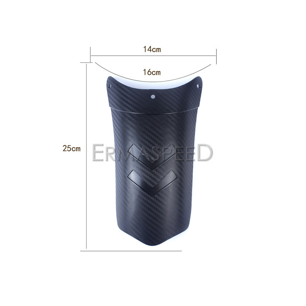 (Type C) Universal Motorcycle Fender Splash Guard Front And Rear Wheel Extension 8902774206881