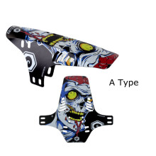 (A) MTB Mudguard Bicycle Fender Wings for Bicycle Front Rear Tire Wheel Mountain