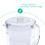 LIVIVO LIVIVO Swirl Design 2L Plastic Pitcher Jug 8