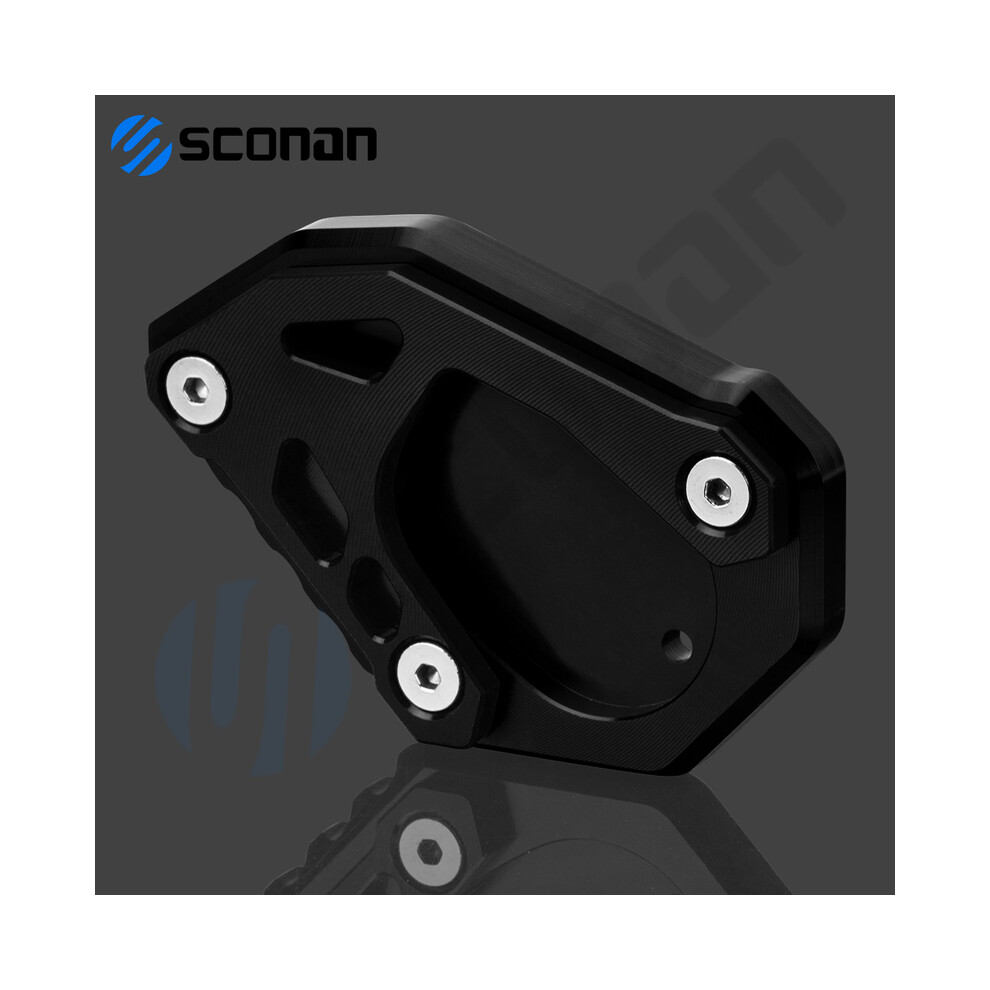 (No Logo) Motorcycle Kickstand Side Stand Enlarge Extension Pad Accessories For 8902774011614