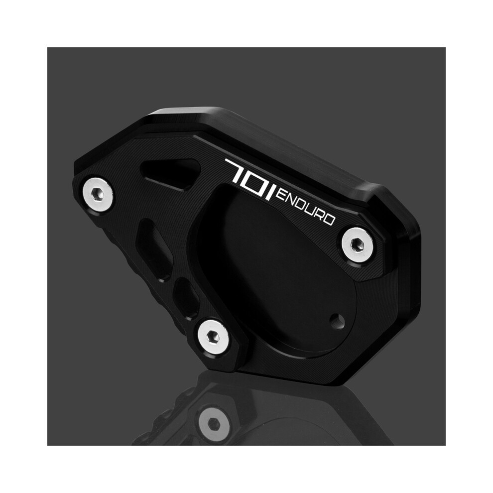 (701 Enduro Logo) Motorcycle Kickstand Side Stand Enlarge Extension Pad Accessories For 8902774011638