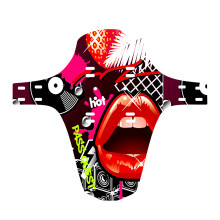 (RED LIPS) PASS QUEST SVALIN P1 Bike Mudguard Bicycle Fender Front Rear Mountain