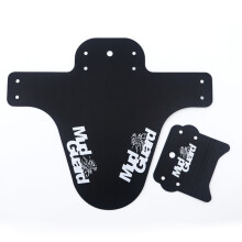 (Frosted -White) Bicycle Fender Portable Road Mountain Bike Mud Guard Bike Front Rear Wheel