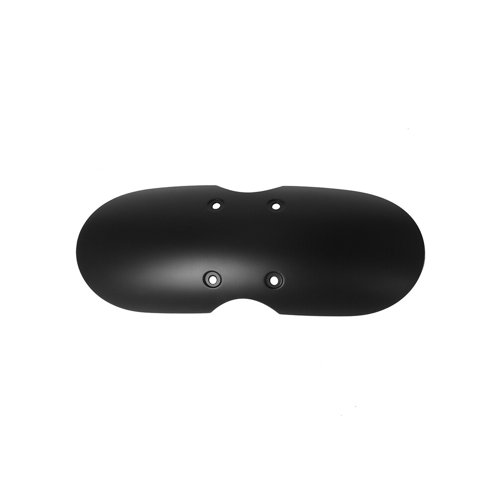 Motorcycle Short Front Fender Mudguard Fairing Splash Cover / Black/Red 8902774213131