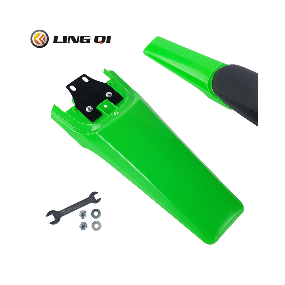 (green) Modified Extended Longer Rear Fender Fit to Sur Ron Light Bee X and S.-image-OPC-PFBKWMR-NEW