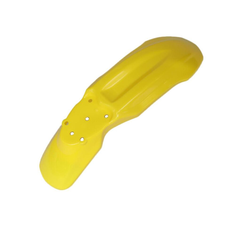 (Yellow) Motorcycle Universal Front Fender Mudguard For Crf70 70Cc Dirt Bike Off Yellow 8902774217573