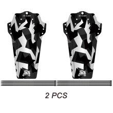 (Lightning 2PCS) Bicycle Fenders Fiber Front/Rear Tire Wheel Fenders Carbon Bicycle Mudguard