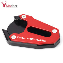 (Gladius RED) For Suzuki SV 650/650X SV650 SV650X Gladius SFV 650 SFV650 Kickstand Extension