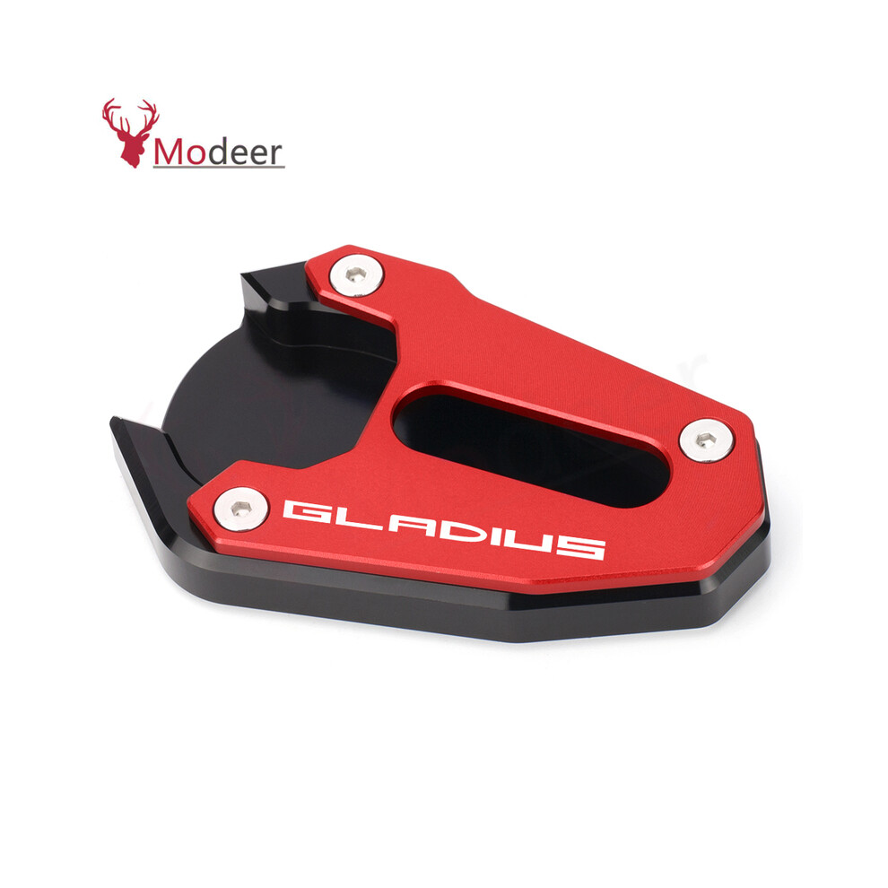 (Gladius ) For Suzuki Sv 650/650X Sv650 Sv650x Gladius Sfv 650 Sfv650 Kickstand Extension Red 8902774012918