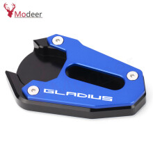 (Gladius BLUE) For Suzuki SV 650/650X SV650 SV650X Gladius SFV 650 SFV650 Kickstand Extension