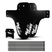 (white) MTB Mountain Flap Bike Fenders Wing Road Bicycle Front Mudguard Wings