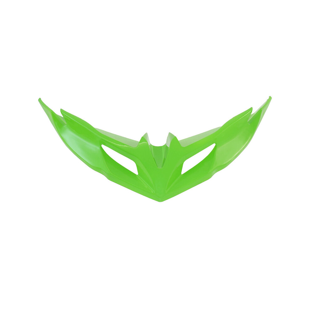 Maxpower Green (Green) Motorcycle Front Fender Beak Nose Cone Extension Cover Extender Cowl For