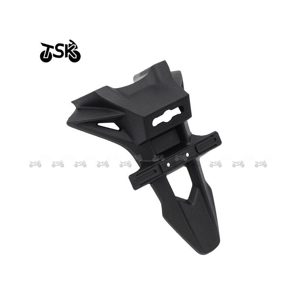 (Fender) Rear Fender Mudguard Cover License Registration Plate Taillight Bracket 8902774222683