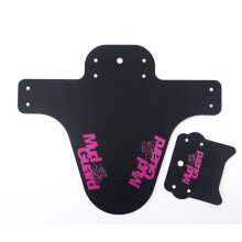 (Purple) Colorful Bike Fenders Road Front Rear Mudguard Mountain Bike Fender Carbon