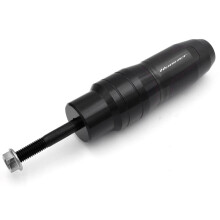 (Black) Crash Pad Motorcycle CNC Aluminum Exhaust Slider CB750 Hornet 2023 for