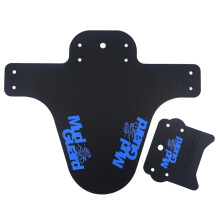 (blue) MTB Road Bike Mud Guard Bicycle Fenders Mini Cycling Wheel Flaps Wings